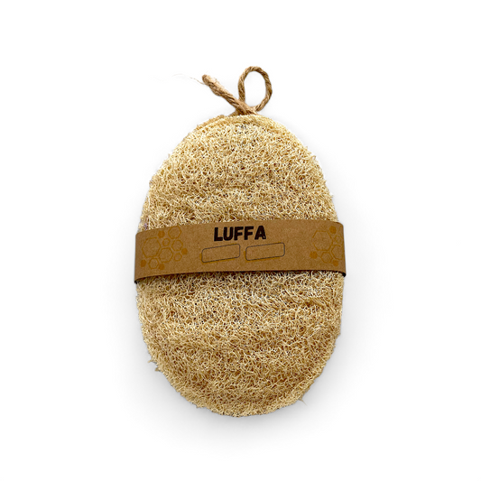 Set de 2 Ovalos XL de Luffa para una Exfoliación Profunda y Natural