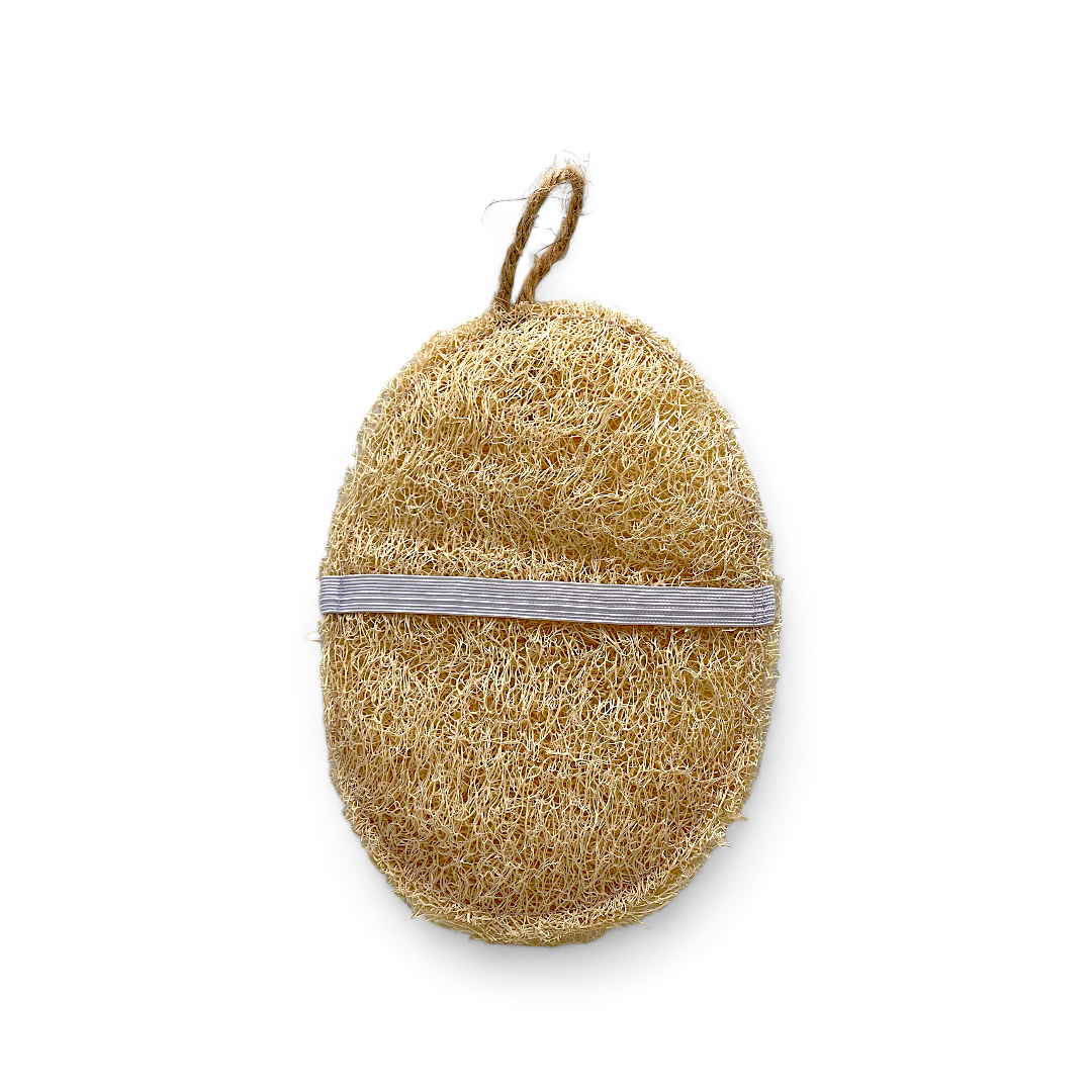 Set de 2 Ovalos XL de Luffa para una Exfoliación Profunda y Natural