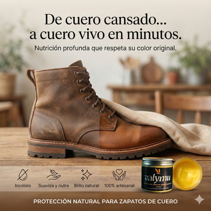 Renovador de cuero con cera de abeja
