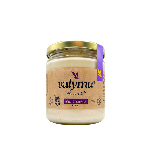 Miel Cremada de Quillay Valymu (500g) | Cremosa, 100% Natural y del Bosque Nativo