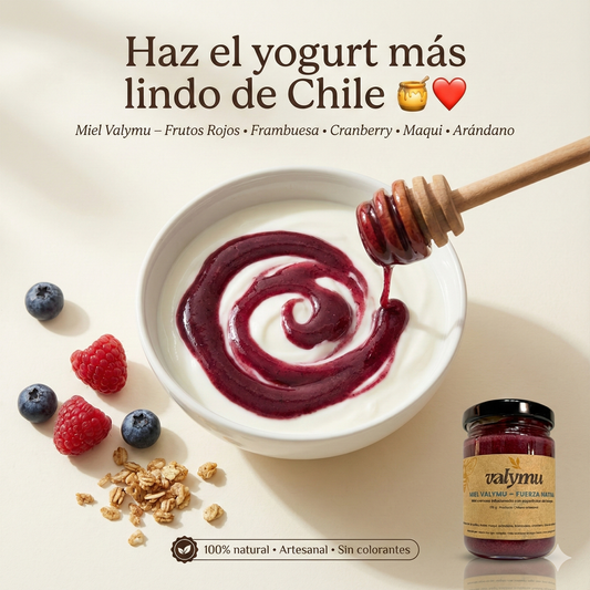 Miel Gourmet con Frutos Rojos Valymu 🍓🍯