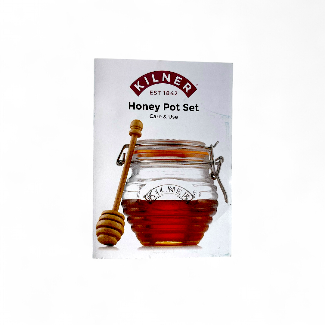 Mielero Kilner + Cuchara (Edición Especial) con Miel Cremada de Quillay – 400 g