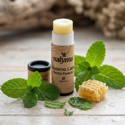 Bálsamo Labial de Menta Piperita – Hidratación y Frescura Natural