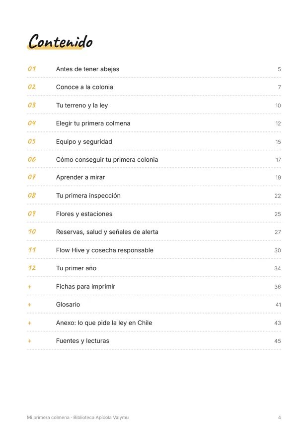 Índice del ebook